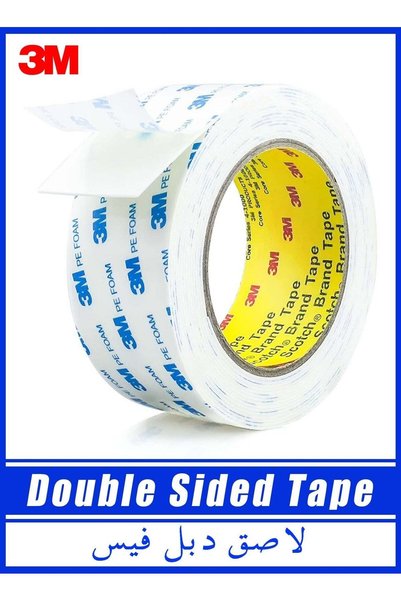 Generic Double Sided Mounting Tape 5cm x 3m, Heavy Duty Waterproof PE Foam Ad...