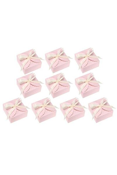 Generic Gift Boxes, 10 Pcs Wedding Gift Boxes, Kraft Paper Treat Boxes for Gi...