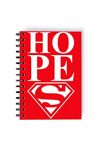 Generic Spiral A5 Notebook Superman Hope Man of Steel Super Man