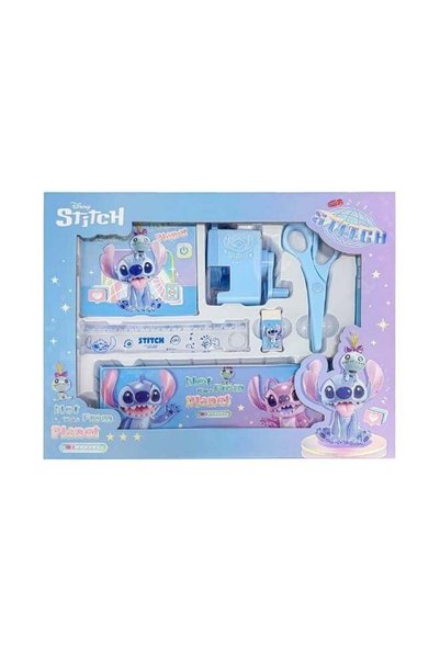 Generic Stitch Stationery Gift Box for Kids, 7 In 1 All-in-One School Supply ...