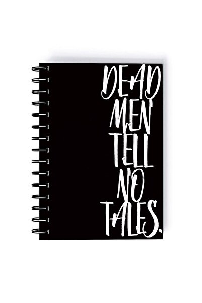 Generic Spiral A5 Notebook Pirates of the Caribbean Jack Sparrow Quote Tell n...