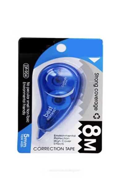 Generic 6-Piece Correction tapes 8 meters, 5mm width (Assorted Colors)