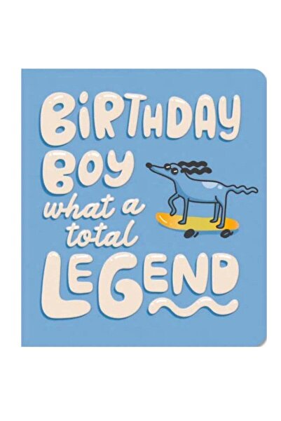 Generic Pigment Studio Blom Total Legend Greeting Card