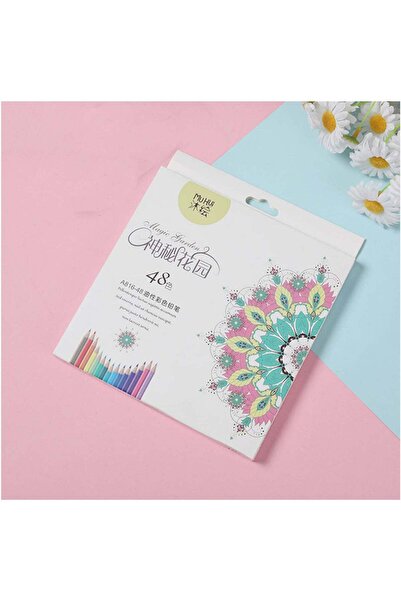 Generic Oil Based Colored Pencils Safe Non-toxic 48 colors colored pencils la...