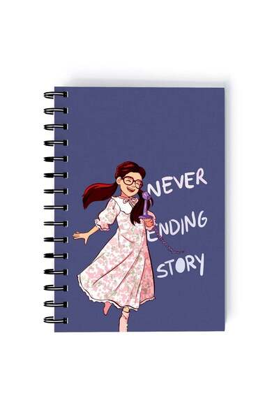 Generic Spiral A5 Notebook Stranger Things TV Series Netflix Never Ending Story