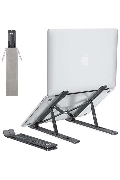 Generic Laptop Stand for Desk, Adjustable Laptop Riser Foldable Portable Lapt...
