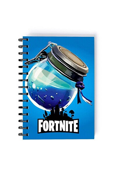 Generic Spiral A5 Notebook Fortnite Epic Games Slur Juice Gaming Gear