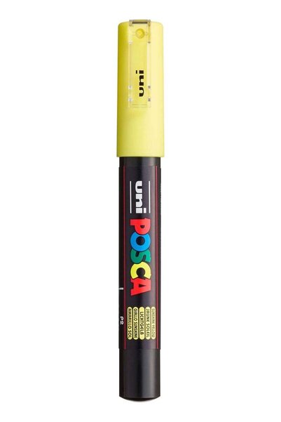 Generic POSCA Uni-Ball PC-1M Extra Fine Bullet Tip Marker - Yellow