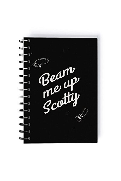 Generic Join The Fleet Printed Spiral A5 Notebook Yellow/Black