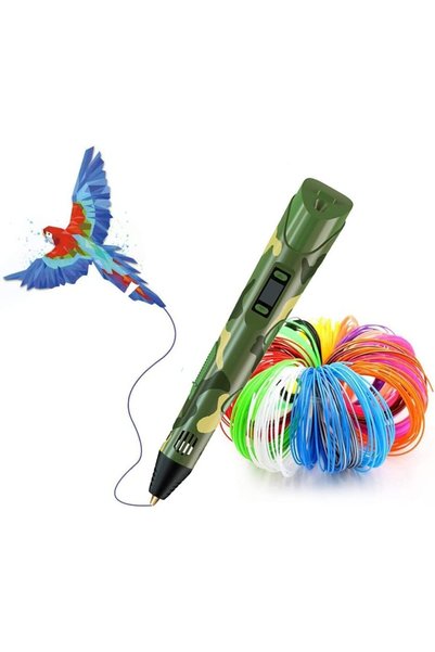 Generic 3D Printing Graffiti Pen, Adjustable Temperature & Speed, PLA/ABS Com...
