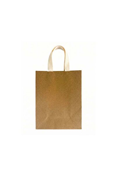 Generic Small Kraft Gift Bag with Ribbon Handles