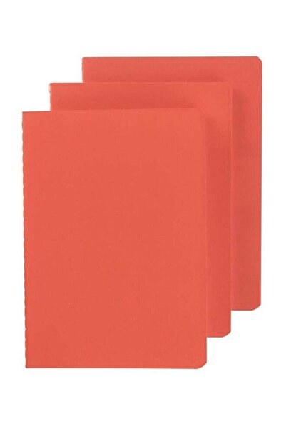 Generic 3-Pack A5 Size Ruled Exercise Books Red