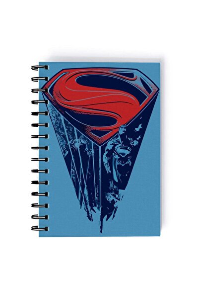 Generic Spiral A5 Notebook Superman Clark Kent Artistic Super Man