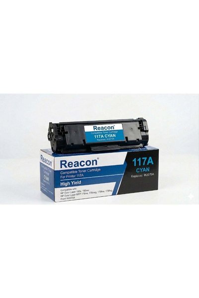 Generic Reacon Compatible 117A cyan Toner Cartridge Blue for HP Color LaserJe...
