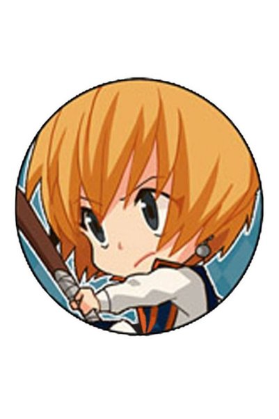 Generic Hunter Printed Badge Orange/Blue/Brown