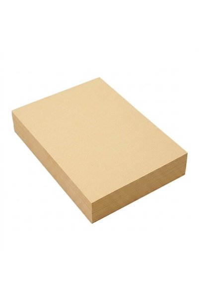 Generic ِA4 Light Brown Kraft Paper Card 100gsm – Biodegradable Recycled Craf...