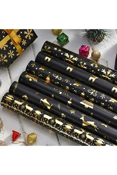 Generic Christmas Gift Wrapping Paper Set, Christmas Designs, Traditional Fes...
