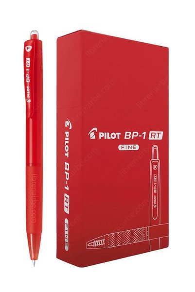 Generic 12-Piece Retractable Ballpoint Pen Fine Tip Red Ink