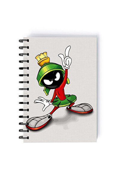 Generic Spiral A5 Notebook Looney Tunes 90s Kid Nostalgia Marvin the Martian ...