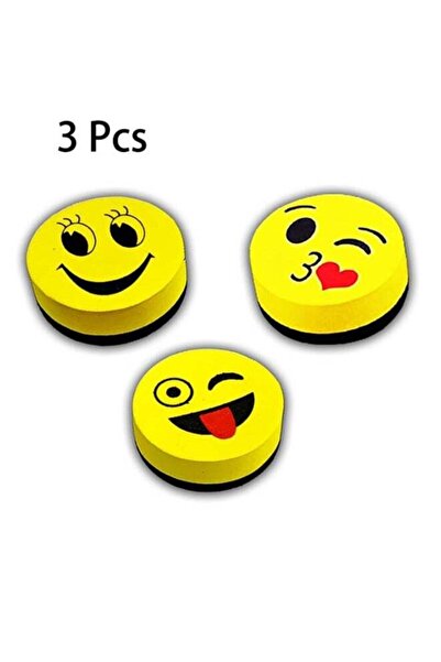 Generic 3 Pcs Magnetic White Board Eraser, Best Partner of Non-Permanent Dry ...