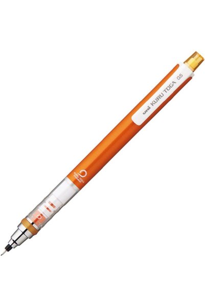 Generic UNI Kuru Toga Standard Mechanical Pencil M5-450 1P.5, 0.7 mm, Lime Gr...