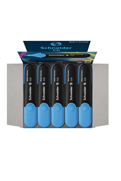 Generic 10-Piece Job Textmarker Highlighter Blue