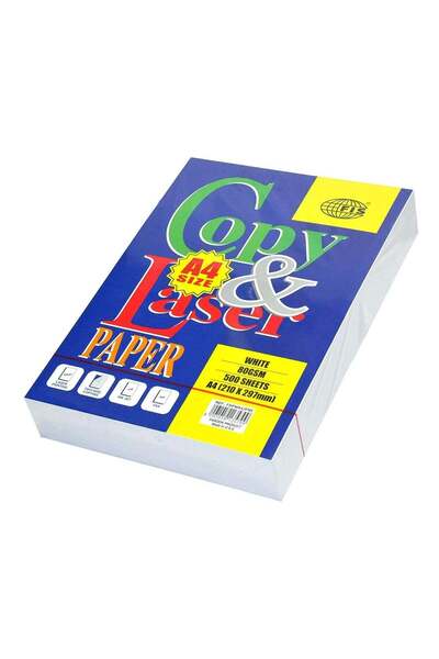 Generic FIS A4 Copy & Laser Photocopy Paper, 500 Sheets, White, 80 gsm, A4 (2...