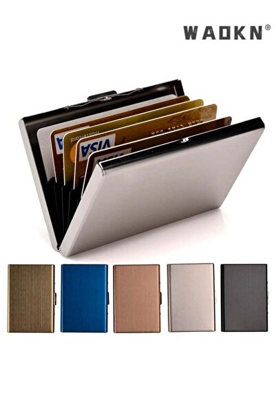 Generic Elegant Stainless Steel Holder, Universal for Men & Women, RFID Block...
