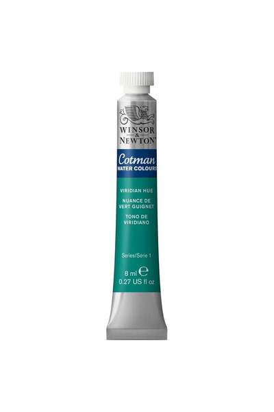 Generic Cotman Watercolour Paint Tube 8ml Content Viridian Hue