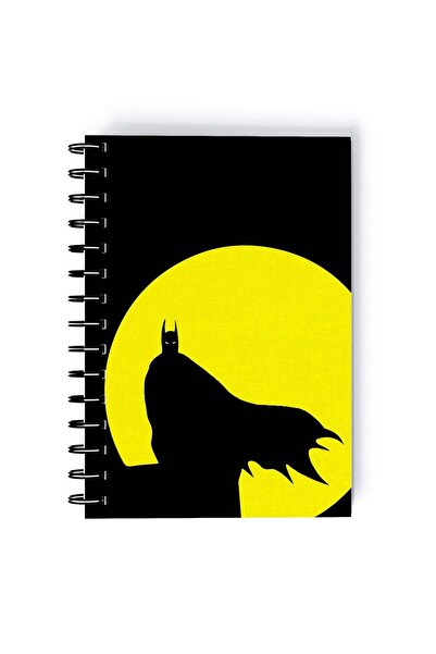 Generic Spiral A5 Notebook Batman Gotham Gotham City Aesthetic Dark Knight