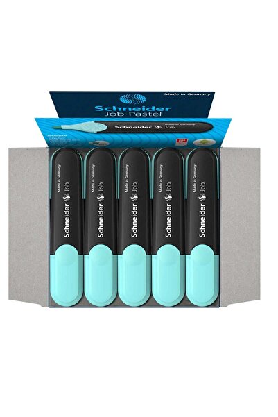 Generic 10-Piece Job Textmarker Highlighter Pastel Turquoise