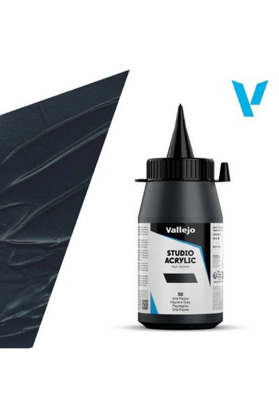 Generic Professional Acrylic Paint for Artists & Studios – Payne’s Grey, High...