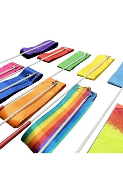 Generic Gymnastics ribbons, performance ribbons, 4-meter-long children's and ...