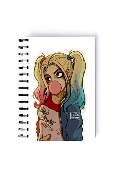 Generic Spiral A5 Notebook Cute Girl Dr Harleen Quinzel Squad Harley Quinn