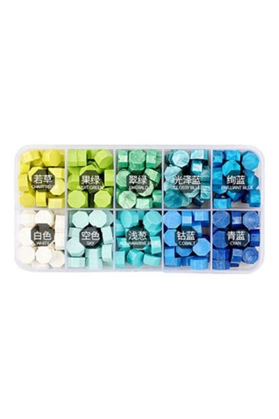 Generic 200-Count Sealing Wax Beads Multicolour