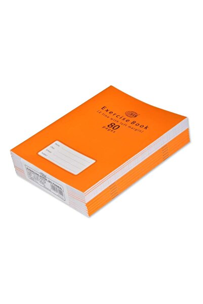 Generic Exercise Book 12 Pack 80 Pages 2 Line With Margin FSEB2LM80N