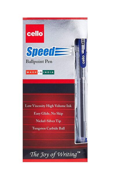 Generic 12-Piece Speed Ballpoint Pen Blue Ink