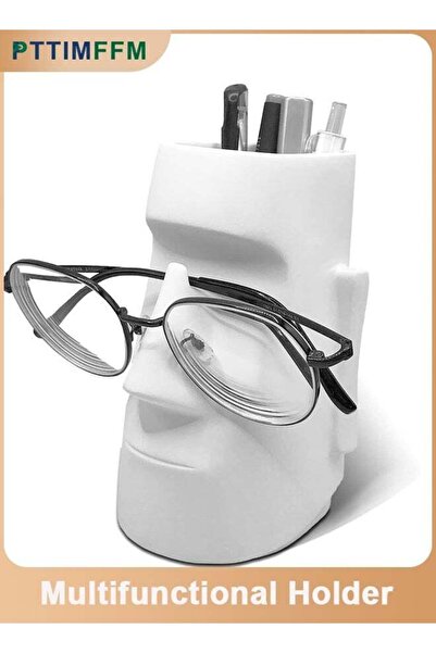 Generic Pen Holder for Desk, Pencil Holder with Glasses Holder, Makeup Brush ...