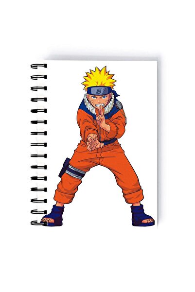 Generic Spiral A5 Notebook Naruto Japanese Animated Series Shonen Action Mang...