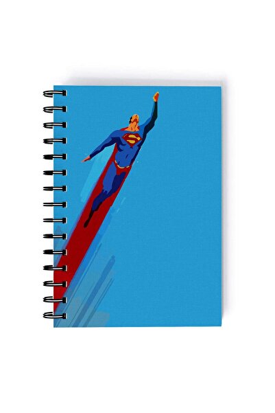 Generic Spiral A5 Notebook Superman Clark Kent Its a Bird Super Man