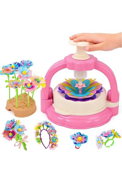 GENERAL Zaisen Flower Making Kit for Girls, Pink Plastic, Ages 4-8. Education...