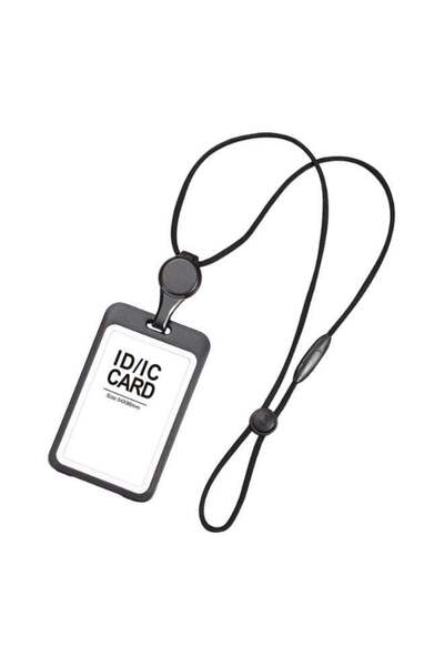 Generic ID Badge Holder, Lanyard Retractable Badge Holder, Business Card Hold...