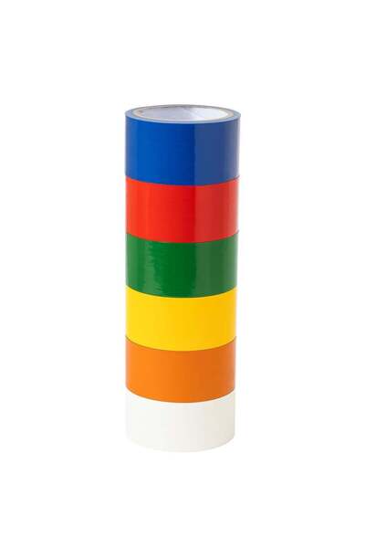 Generic AL FAKHAMA 6 Color Packing Tape Set – 2 Inch x 50 Yards – Heavy-Duty ...