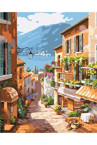 Generic Paint by Number for Adults Beginner, Scenery Paint by Numbers, Garden...