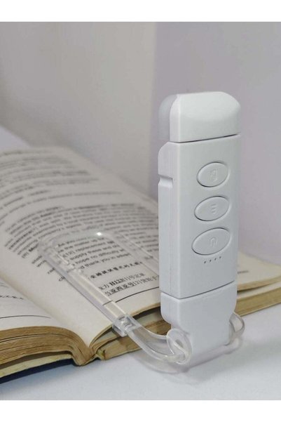 Generic LED USB Rechargeable Book Light 3 Color Temperatures 5 Brightness Lev...