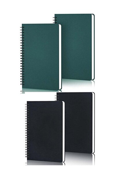 Generic 4Pack Of A5 Spiral Notebooks, Regular Diary Notebooks, Soft Cover Not...