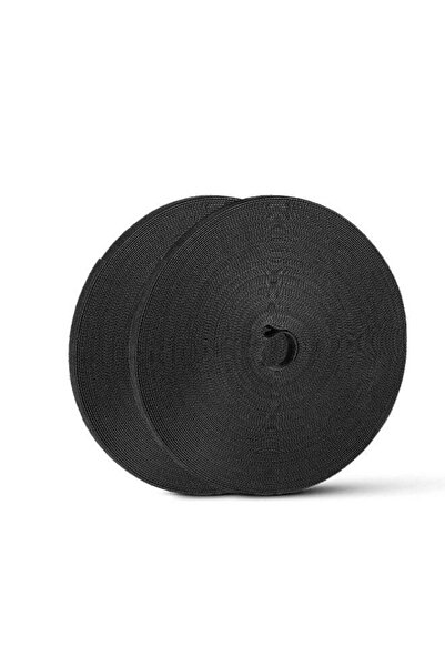 Generic 164ft x 1/2in Hook Loop Cable Straps 2 Rolls, Self-Adhesive Fastening...