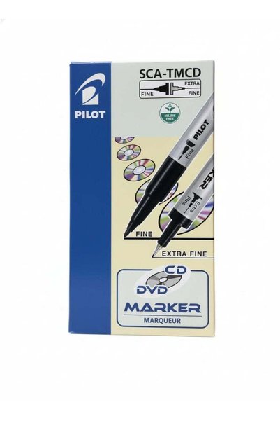 Generic Pilot DVD/CD Marker Fine Tip – 12 Pieces (1 Dozen)