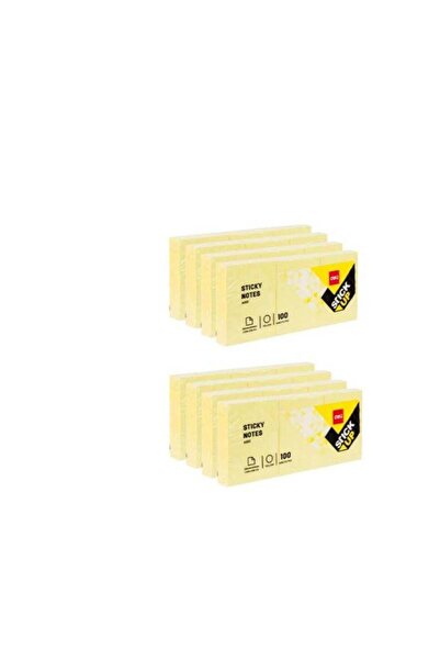 Generic 24 Pad Deli Sticky Notes 38x51mm 1.5''x2'' Yellow