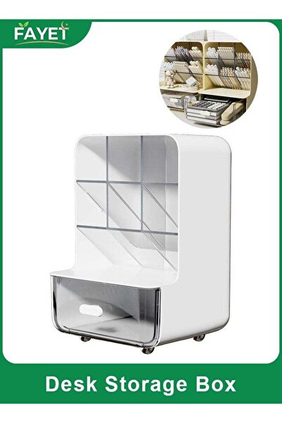 Generic Multi-Functional Desk Organizer with 6 Compartments and 1 Drawer, Spa...